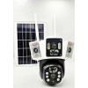4g Smart Güneş Enerjili Güvenlik Kamerası Solar Güneş Enerjili Ip Kamera Sim Kartı Tak / Kullan / imei Kayıtlı