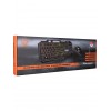 HKM-X86 Quın Siyah USB Gökkuşağı Zemin Aydınlatmalı Gaming Oyuncu Klavye + Mouse Set