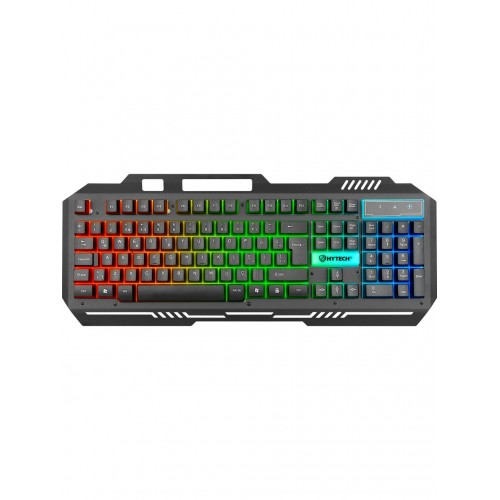 HKM-X86 Quın Siyah USB Gökkuşağı Zemin Aydınlatmalı Gaming Oyuncu Klavye + Mouse Set
