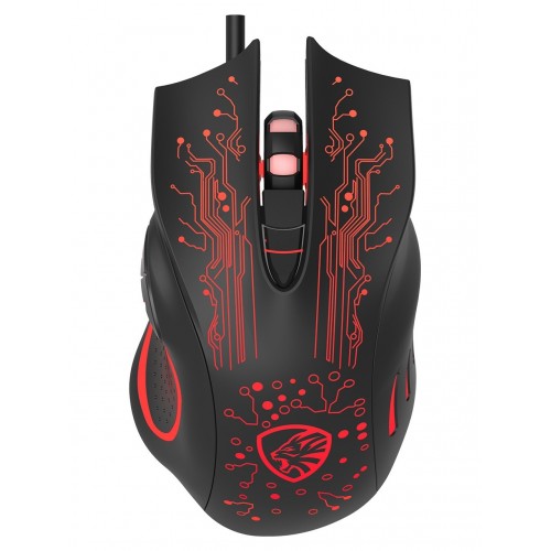 X8 Eagle 3600DPI 6 Button Rgb Siyah Gaming Oyuncu Mouse (1,5mt Örgülü Kablo)