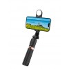 K8 Led 3in1 Bluetooth Kumandalı 130cm Tripod Telefon Tutuculu Led ışıklı Selfie Çubuğu Telefon Tripodu Monopod