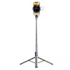K8 Led 3in1 Bluetooth Kumandalı 130cm Tripod Telefon Tutuculu Led ışıklı Selfie Çubuğu Telefon Tripodu Monopod
