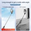 K8 Led 3in1 Bluetooth Kumandalı 130cm Tripod Telefon Tutuculu Led ışıklı Selfie Çubuğu Telefon Tripodu Monopod
