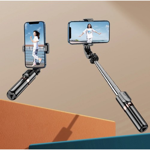 K8 130cm 2in1 Telefon Tripod Bluetooth Kumandalı Selfie Çubuğu Monopod 2in1 Tiktok-youtube Tripodu