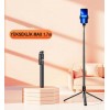 K9 2in1 Bluetooth Kumandalı 170 Cm Tripod Telefon Tutuculu Selfie Çubuğu Telefon Tripodu