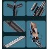 K03 Siyah Kablosuz Kumandalı Telefon Selfie Çubuğu Monopod Ayaklı Tripod Bluetooth Dikey veya Yatay Telefonu Koyabilirsiniz