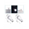 Ampul Tasarımlı Taşınabilir Mini USB LED Işık Lamba Gece Lambası Tüm USB Girişleriyle Uyumlu