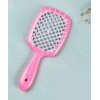 gaman 4 in 1 Saç Bakım Sprey Şişesi+Saç Bakım Yağı Uygulama Şişesi+Masaj Tarağı+Saç Açıcı Hollow Tarak Set ( PEMBE )