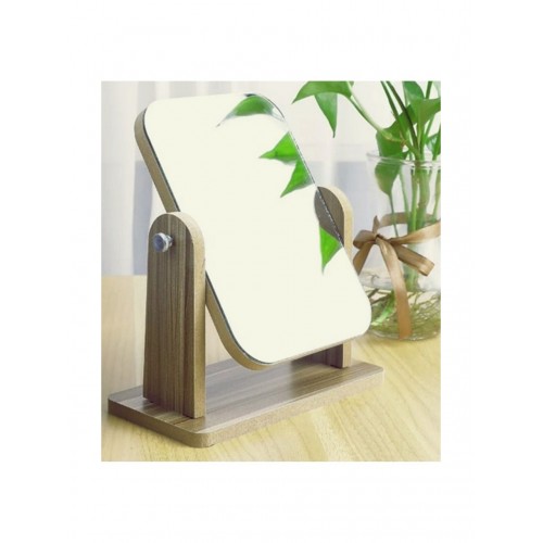 Gaman El Aynası Masa Aynası Makyaj Aynası Ayarlanabilir Kare Makeup Mirror 18cm