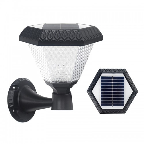 Kapı Girişi Pencere Kenarına Takılabilen Çok Renkli Ayarlanabilir Solar Güneş Enerjili Bahçe Lambası Solar Aplik