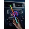 Rgb Çubuk Sese Duyarlı Ekolayzer (ŞARJLI-TAŞINABİLİR) Siyah