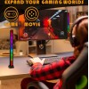 Rgb Çubuk Sese Duyarlı Ekolayzer (ŞARJLI-TAŞINABİLİR) Siyah