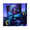 Rgb Bluetoothlu Sese Duyarlı Ekolayzer LED Işık ( Araç Içi Torpido ve Gamerlar Uyumlu ) 1 adet