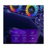 Rgb Bluetoothlu Sese Duyarlı Ekolayzer LED Işık ( Araç Içi Torpido ve Gamerlar Uyumlu ) 1 adet