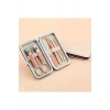 Rose Gold Çantalı Taşınabilir Kişisel Bakım Seti Paslanmaz Çelik Cımbız - Manikür&pedikür Seti N0-2-3