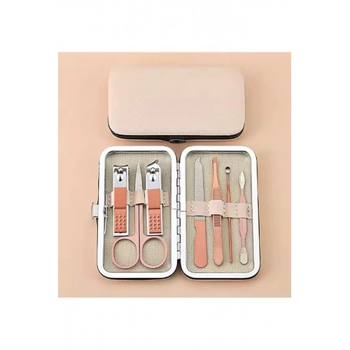 Rose Gold Çantalı Taşınabilir Kişisel Bakım Seti Paslanmaz Çelik Cımbız - Manikür&pedikür Seti N0-2-3