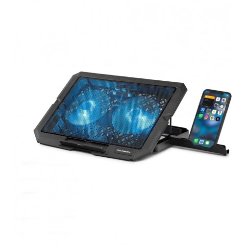 Hadron HDX4253 2 Fanlı Çok Kademeli Gaming Notebook Soğutucu Ledli + Telefon Standlı