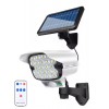 JLP-2177 66 Led Güneş Enerjili  Mod Kumandalı 4.7 Metre Kablolu Sensörlü Kamera Görünülü Solar Lamba - Sahte Kamera