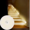 3 Adet Koridor Ve Merdiven Için Şarjlı Hareket Sensörlü Mıknatıslı 6 Led Aydınlatma
