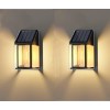 SL-08 2 Adet Dekoratif Bağ Bahçe Balkon Dış Mekan İçin Solar Güneş Enerjili Dekoratif Lamba - Aydınlatma