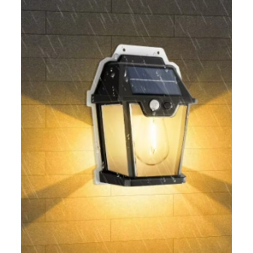 2 Adet HW-999 3 Modlu Hareket Sensörlü Güneş Enerjili Solar Lamba Fotoselli Solar Dış Mekan Bahçe Lambası