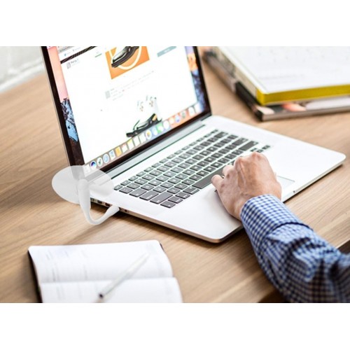 SL-UF05 USB Vantilatör - Esnek Gövdeli Akrobat Mini USB Fan Flexible 1.2W