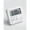 Zk-2206 Alarmlı Dijital Öğrenci Sınav Kronometresi 24 Saat İleri ve Geri Sayım Cihazı Saat + Alarm ( BEYAZ )