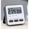 Zk-2206 Alarmlı Dijital Öğrenci Sınav Kronometresi 24 Saat İleri ve Geri Sayım Cihazı Saat + Alarm ( Beyaz-Siyah)