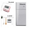 Zk-2206 Alarmlı Dijital Öğrenci Sınav Kronometresi 24 Saat İleri ve Geri Sayım Cihazı Saat + Alarm ( Beyaz-Pembe)