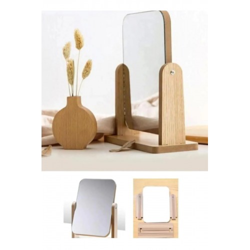 El Aynası Masa Aynası Makyaj Aynası Ayarlanabilir Kare Makeup Mirror 18cm