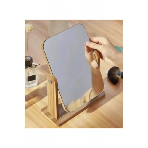 El Aynası Masa Aynası Makyaj Aynası Ayarlanabilir Kare Makeup Mirror 18cm