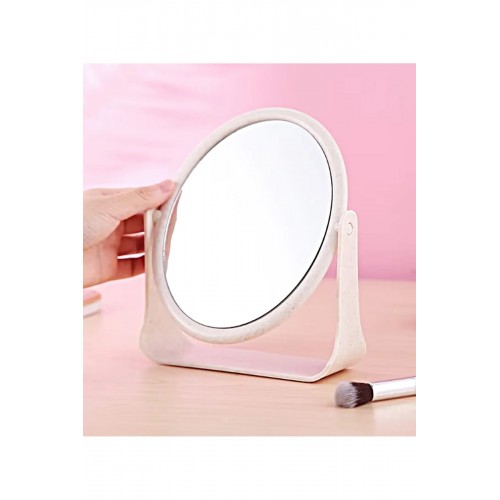 Masa üstü Makyaj Aynası - Oval Masa Aynası  Çift Taraflı 360° Açısı Ayarlanabilir