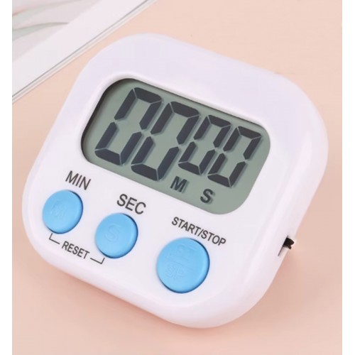 JS-118 Mini Dijital Öğrenci Sınav Kronometresi 100Dk İleri veya Geri Sayım Cihazı - 2 Kademeli Kronometre