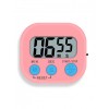 JS-188 Mini Dijital Öğrenci Sınav Kronometresi 100Dk İleri veya Geri Sayım Cihazı - 2 Kademeli Kronometre ( Pembe )