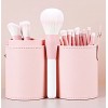 Gaman Limited Edition Pro Özel Kutulu 12'li Makyaj Fırçası Seti PEMBE