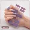 10 ADET Kolay Uygulanabilir Kendinden Yapışkanlı Suya Dış Etkenlere Dayanıklı Desenli Tırnak Sticker DQ:1-10