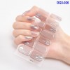 10 Adet Kolay Uygulanabilir Kendinden Yapışkanlı Suya Dış etkenlere Dayanıklı Desenli Tırnak Sticker DQ:21-30