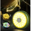 Makara Sistem Ip Led - Fener / Şarjlı Işık Kamp Lambası- Taşınabilir 10mt Led Işık Rgb Günışğı Renk