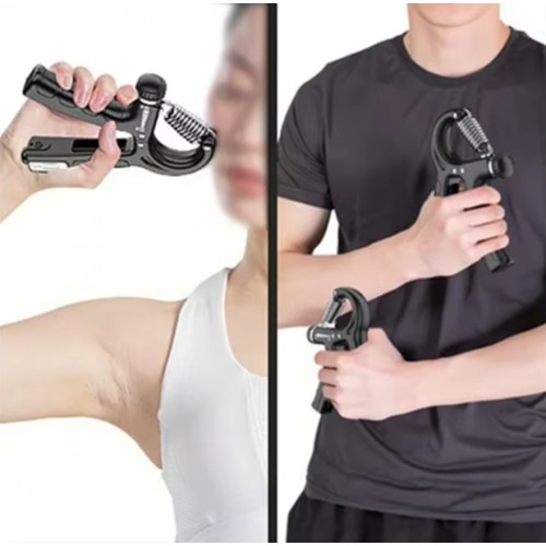 5 Parça El Kol Bilek Güçlendirici Egzersiz Aleti 5-60 Kg El Yayı Cihazı Direnç Yayı + Stres topu 5in1 el yayı set