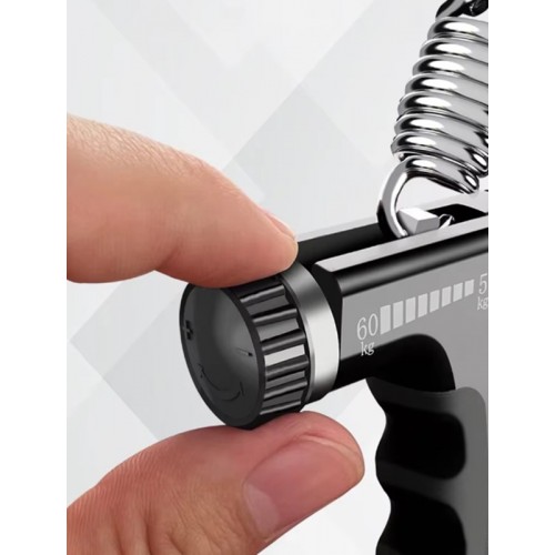 5 Parça El Kol Bilek Güçlendirici Egzersiz Aleti 5-60 Kg El Yayı Cihazı Direnç Yayı + Stres topu 5in1 el yayı set