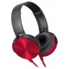 Extra Bass Kulaklık Muhteşem Ses Mikrofonlu Oyuncu Gamer 3.5mm Stereo ( KIRMIZI )