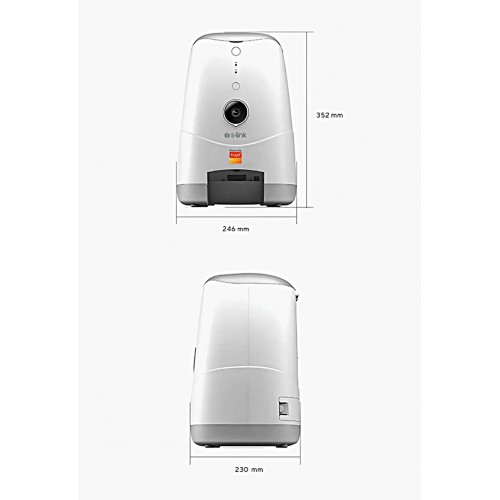 S-Link Swapp Sl-20 720p Hd Kameralı Akıllı Evcil Hayvan Besleyici Wi-fi Tuya Destekli