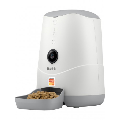 S-Link Swapp Sl-20 720p Hd Kameralı Akıllı Evcil Hayvan Besleyici Wi-fi Tuya Destekli