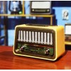 CM-2868 Ahşap Nostaljik Görünümlü Bluetoothlu Radyo Usb-Sd Card Mp3 Çalar Radyo Müzik Çalar