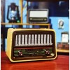 CM-2868 Ahşap Nostaljik Görünümlü Bluetoothlu Radyo Usb-Sd Card Mp3 Çalar Radyo Müzik Çalar