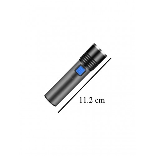 K31 Şarjlı Zoomlu El Feneri 150-200 Mt Uzun Menzil Avcılık, kamp, Deprem Çantalık Fener