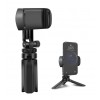 Siyah Mini Telefon Tripodu Masaüstü Monopod Ayaklı 360° Tripod - Yatay veya Dikey Kullanım