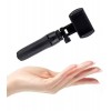 Siyah Mini Telefon Tripodu Masaüstü Monopod Ayaklı 360° Tripod - Yatay veya Dikey Kullanım