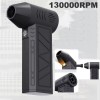 Mini Turbo Jet Fan Turbo Şiddetli Fan 130000RPM Yüksek Hızlı Kanal Fanı Ile Güçlü 3 Kademe + Işıklı mini Turbo Jet Fan