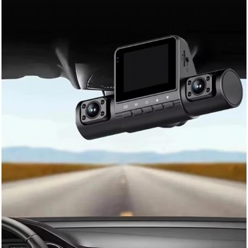 1080P Dash Cam Full Hd Araç içi Kamera Ön Arka ve İç Kayıt 4 Kamera Gece Görüşlü G Sensör Geniş Açı
